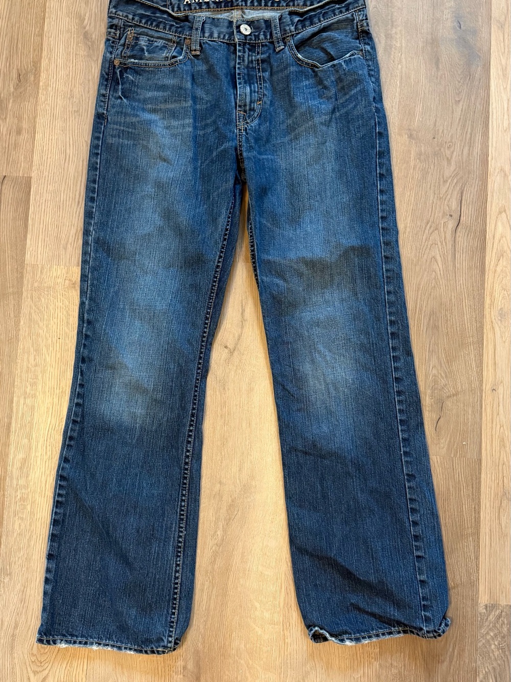 American Eagle Low Rise Bootcut Jeans Men’s 32x32 Medium Wash Denim